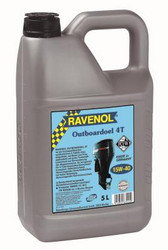 �������� �������� ����� Ravenol OutboardOEL 4T SAE 15W-40, 5�  | ������� 4014835634459