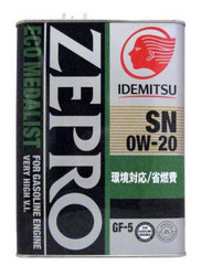 �������� �������� ����� Idemitsu Zepro ECO MEDALIST 0W-20  | ������� FIA88486L4L