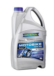 �������� �������� ����� Ravenol Motobike 4-T Ester 10W-40 ����������������� | ������� 4014835731196