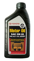 �������� �������� ����� Toyota SAE5W20 SM/SN ������������� | ������� 002791QT20