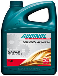��������������� ����� � �������� ���: Addinol Getriebeol GX 80W 90 4L ����, �����, ���������, ����������� | ������� 4014766250438