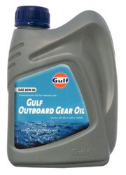 ��������������� ����� � �������� ���: Gulf  Outboard Gear Oil 80W-90 , ����������� | ������� 8717154953206